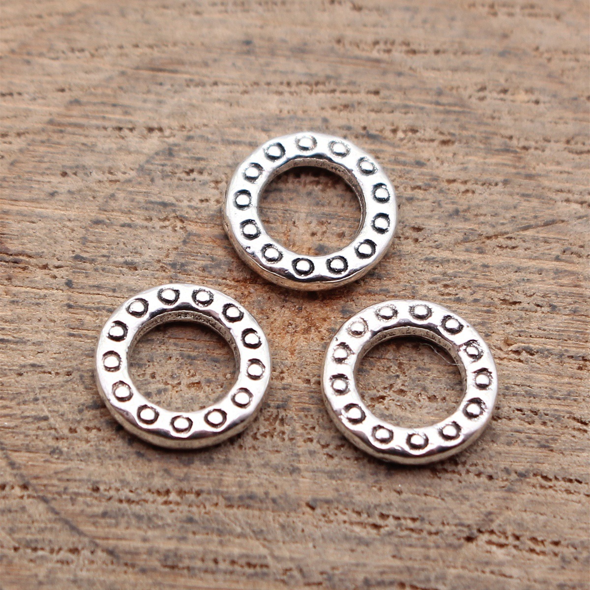Resin Crafts - Round Charms Connector Cutout Circle Charm