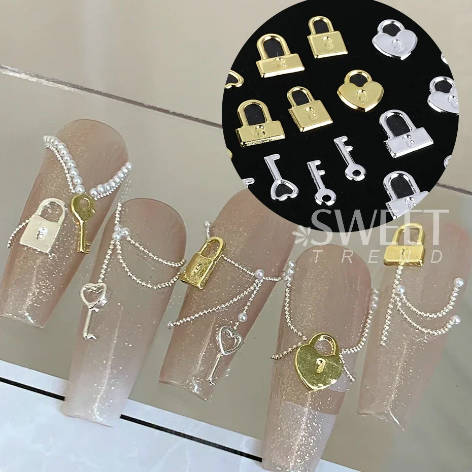 12 Grids Gold Silver Metal Loc - Gold Foil Flakes incelemesi ve fiyatı