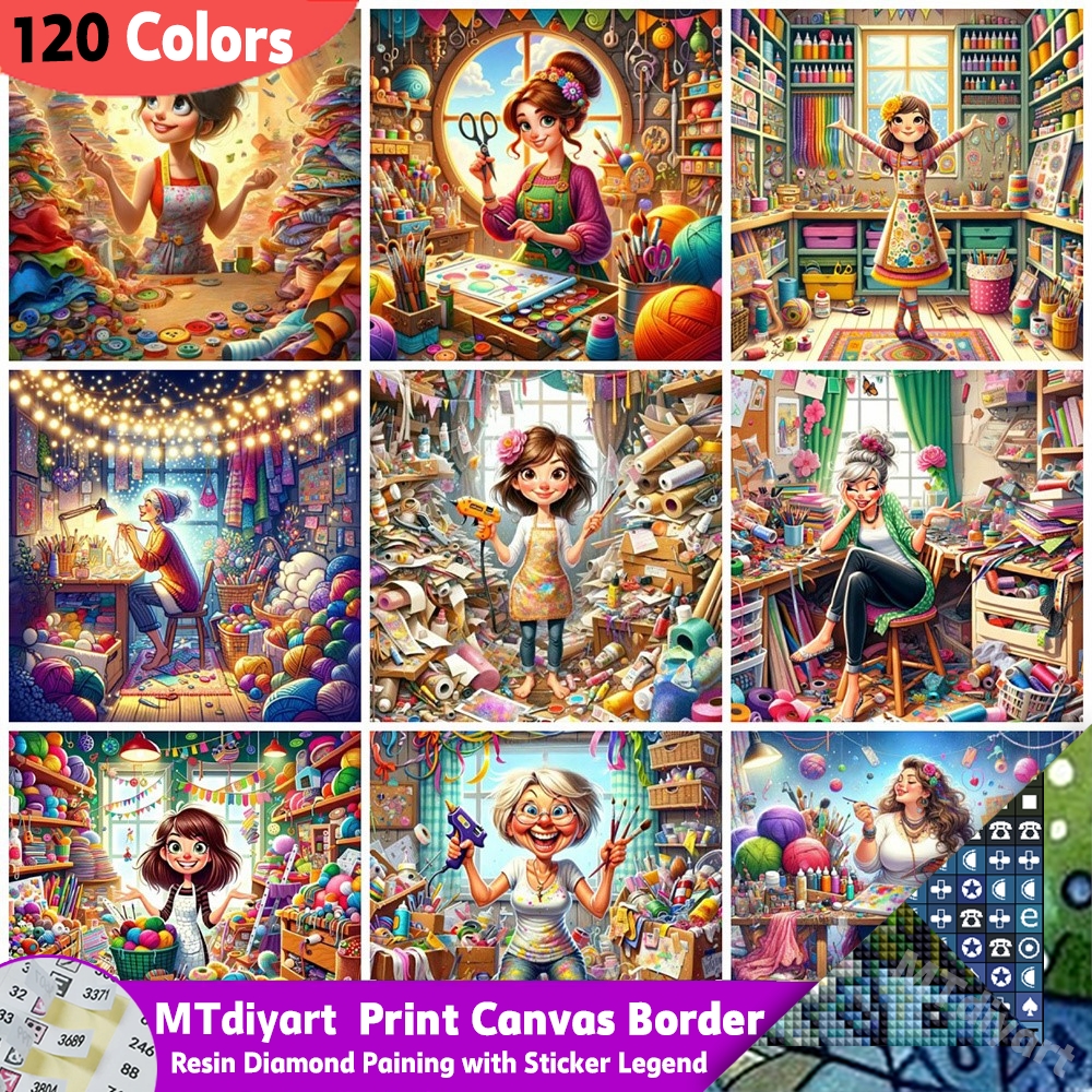 Printed Canvas Border Symbol S - Resin Craft Workshop incelemesi ve fiyatı