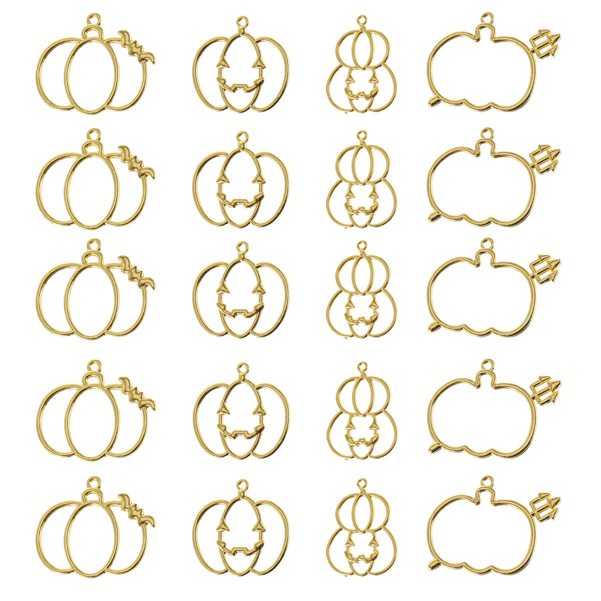 20Pcs DIY Pumpkin Resin Pendan - Resin Crafts incelemesi ve fiyatı