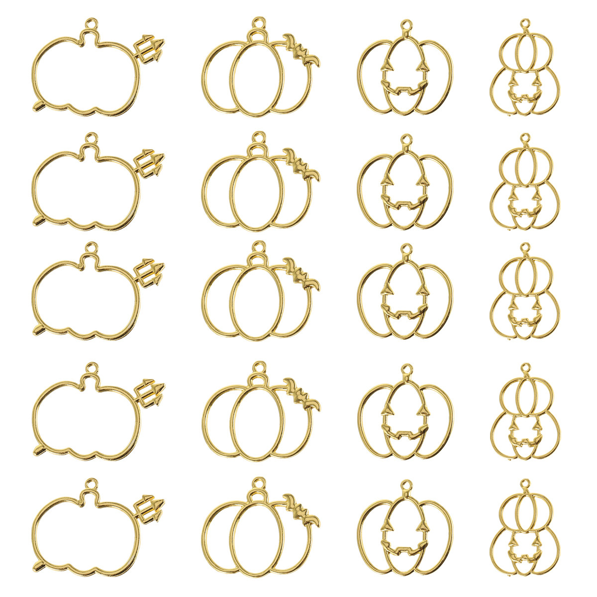 20Pcs DIY Pumpkin Resin Pendan - Resin Crafts incelemesi ve fiyatı