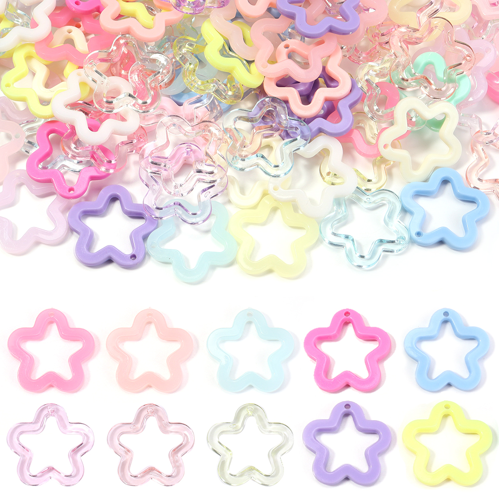 30pcs/lot Colorful Acrylic Sta - Resin Craft Projects incelemesi ve fiyatı