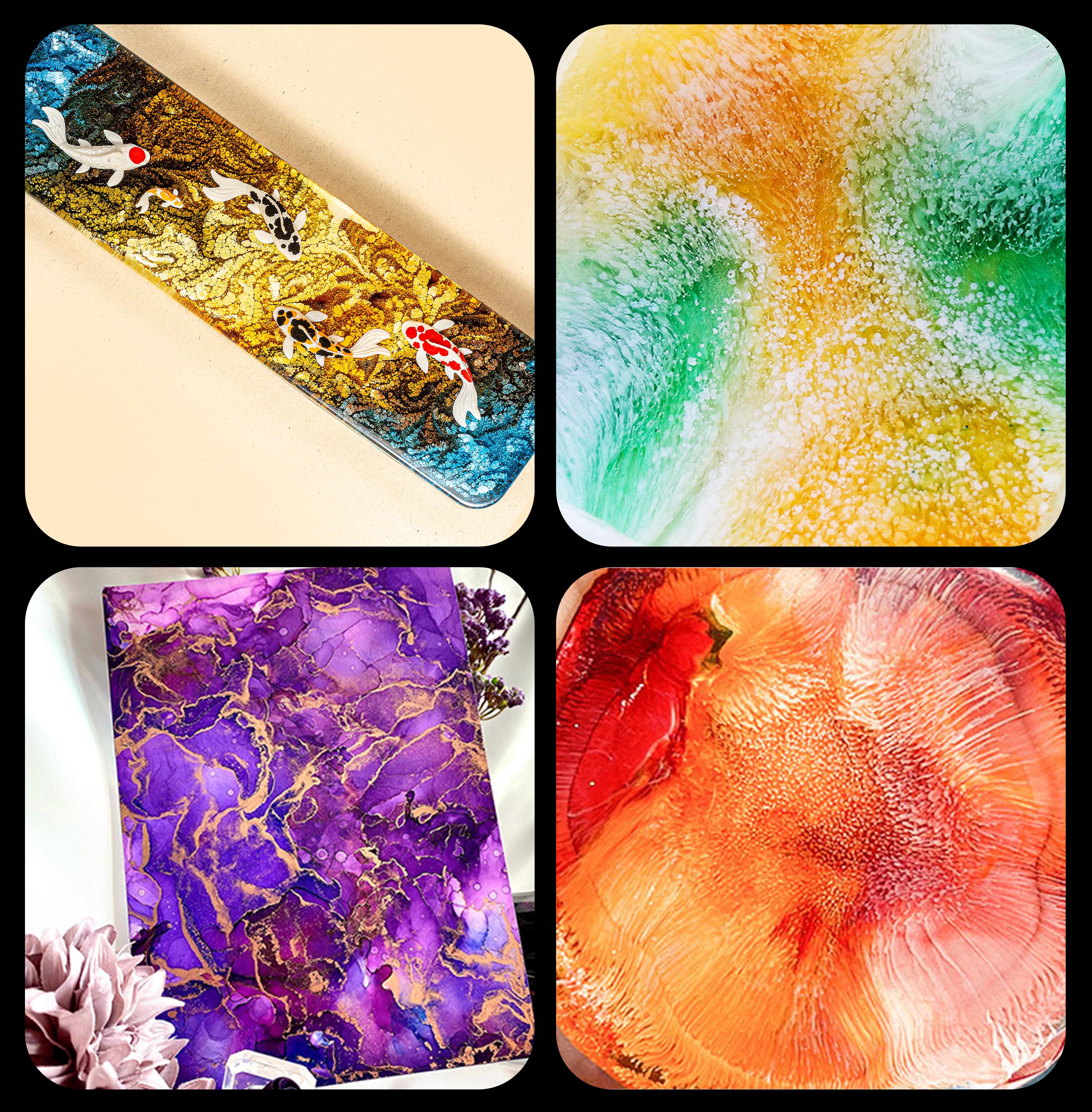 1 Set Art Ink Alcohol Epoxy Re - Resin Dye Alcohol incelemesi ve fiyatı