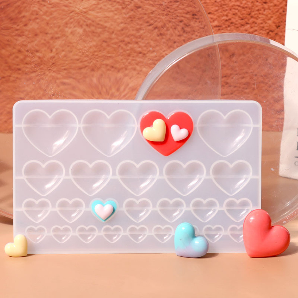 Love Heart Silicone Mold Jewel - Resin Craft Ideas incelemesi ve fiyatı