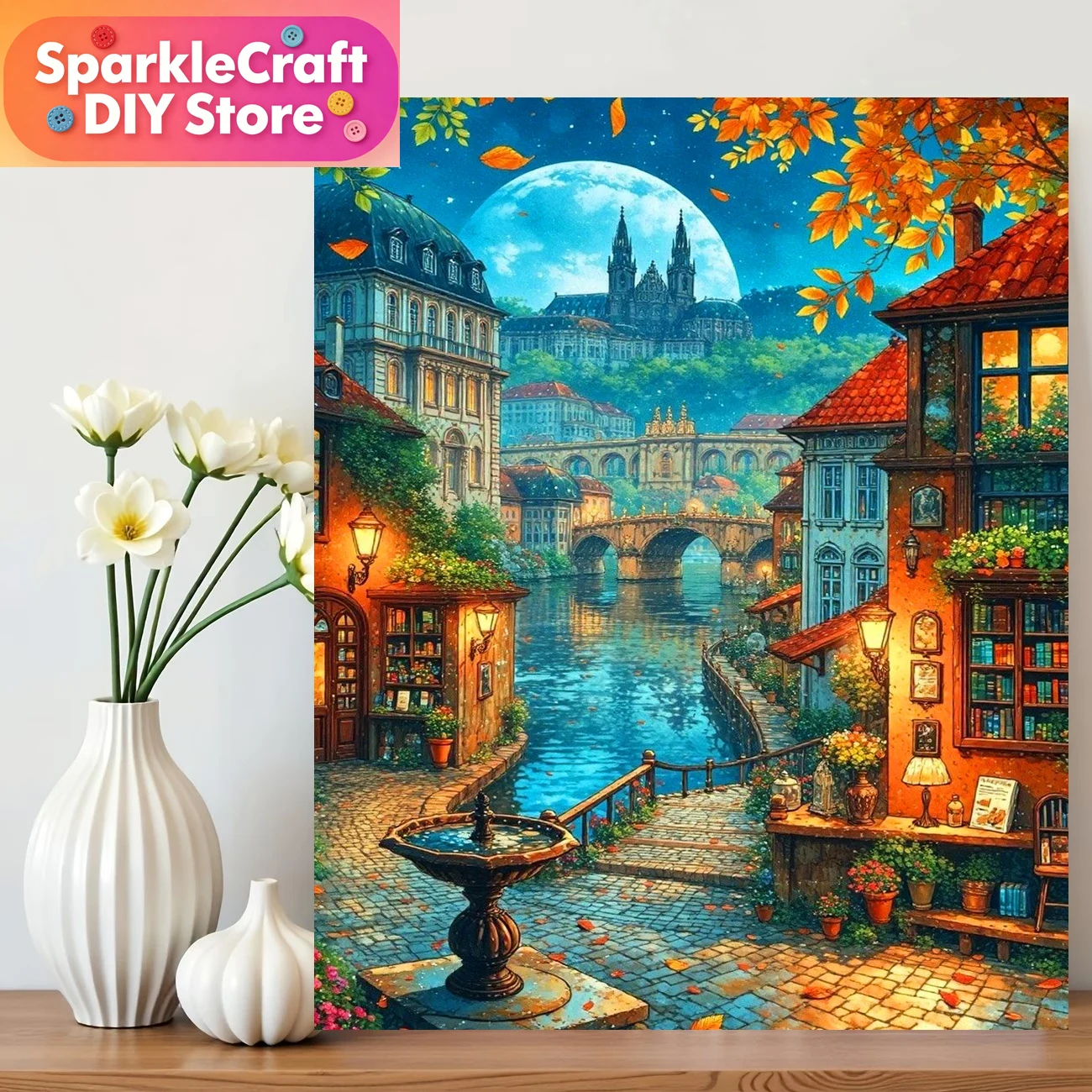1pc frameless  Diamond Paintin - Resin Craft Kit incelemesi ve fiyatı