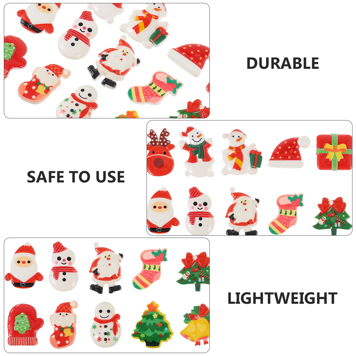 30Pcs Snowman Phone Case Acces - Resin Craft Projects incelemesi ve fiyatı
