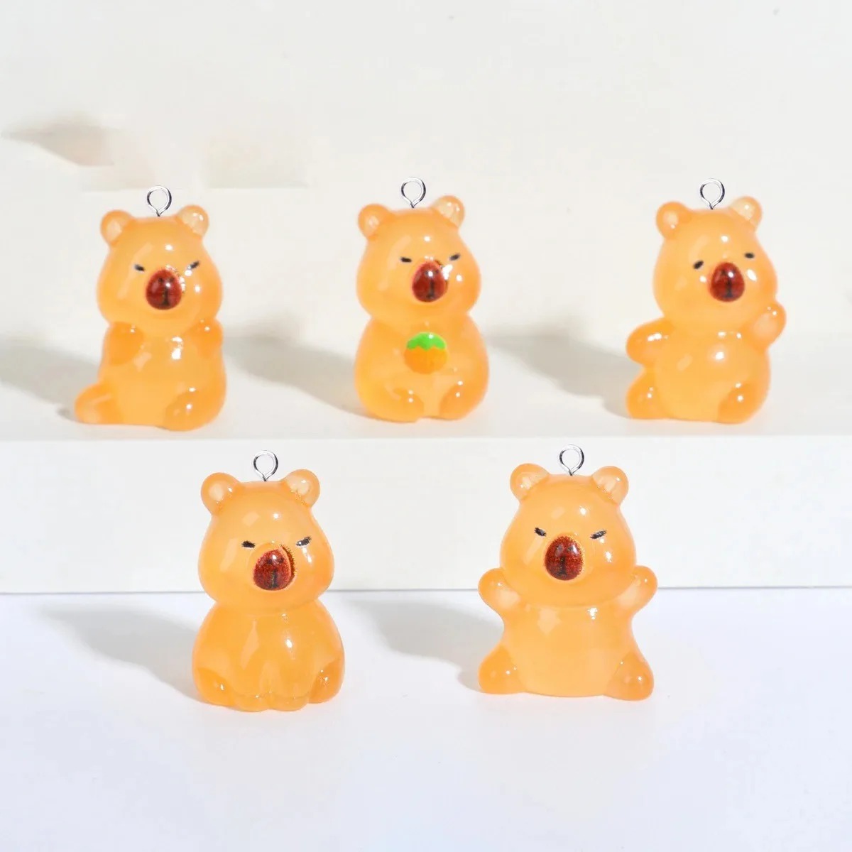 10Pcs Kawaii Flatback Floating - Resin Crafts Diy incelemesi ve fiyatı