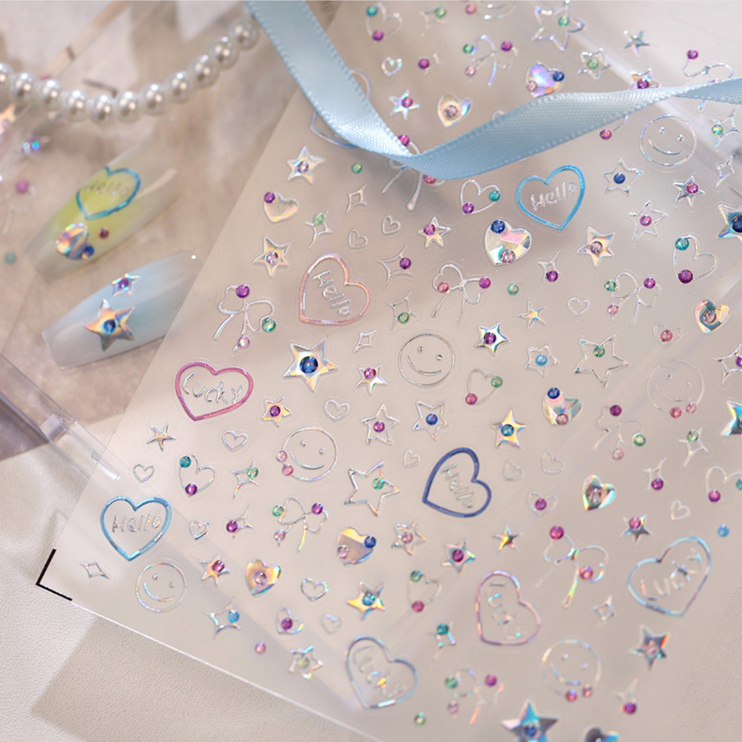 Holographic Dopamine Nail Deca - Gold Foil Flakes incelemesi ve fiyatı