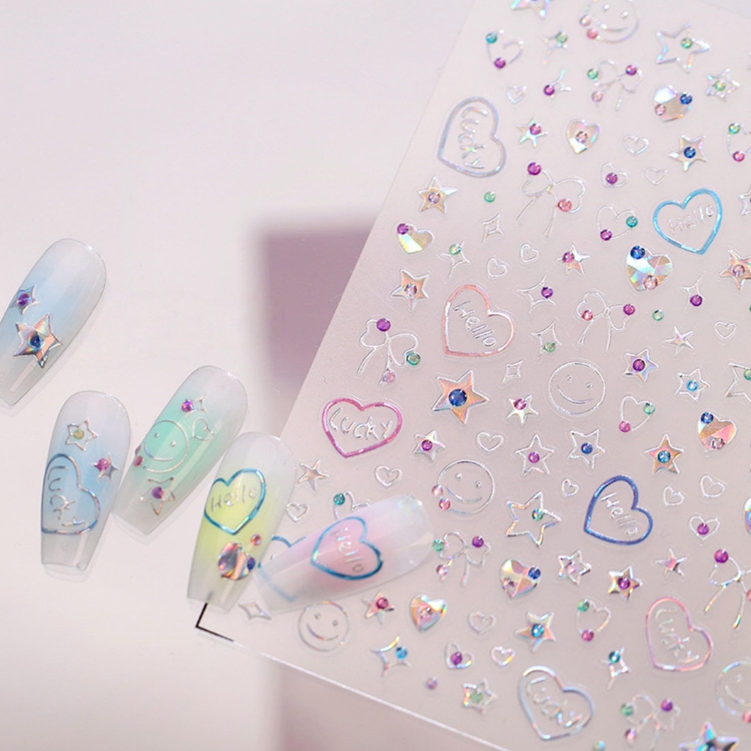 Holographic Dopamine Nail Deca - Gold Foil Flakes incelemesi ve fiyatı
