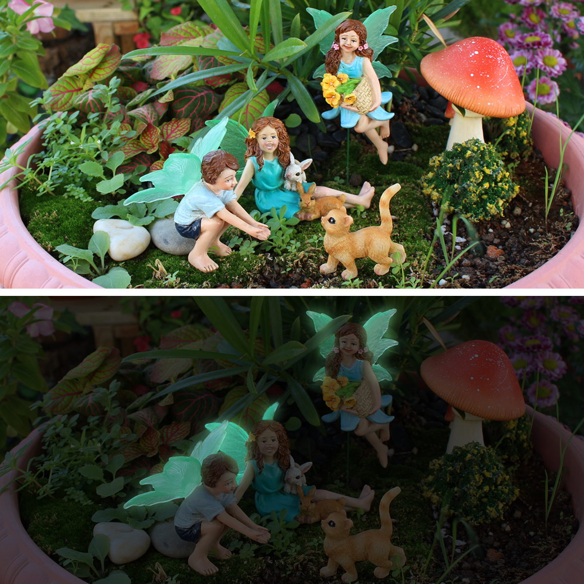 4pc Flower Fairy and Animal Pa - Resin Craft Ideas incelemesi ve fiyatı