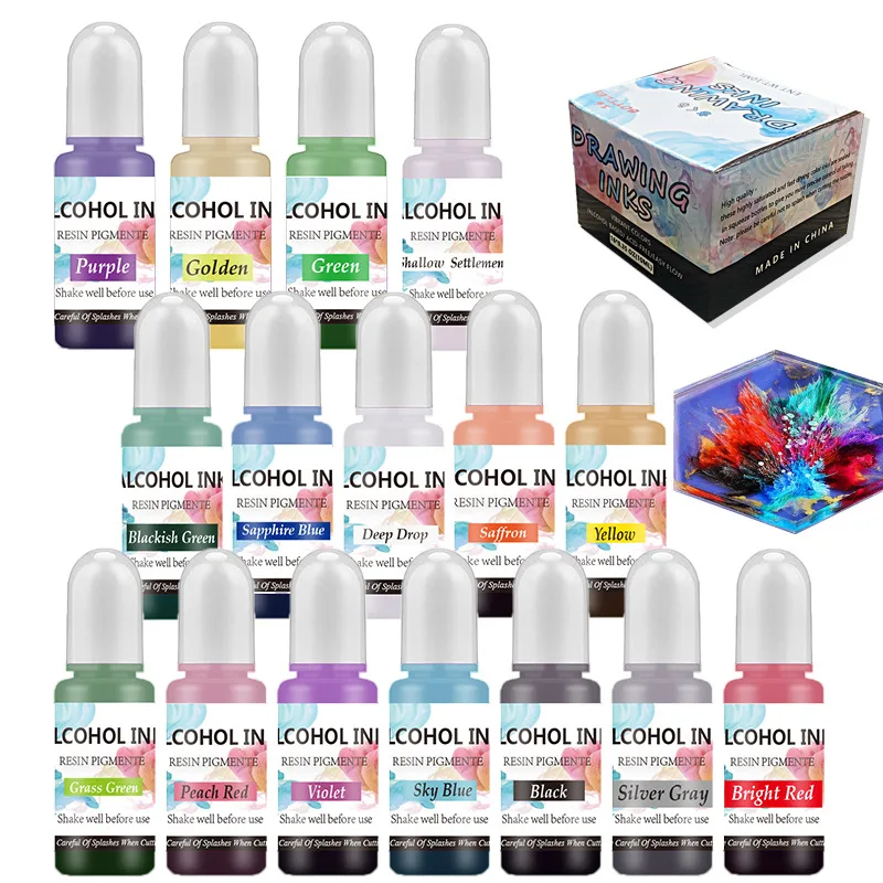Color Pigment Set For Epoxy Re - Resin Pigment Set incelemesi ve fiyatı