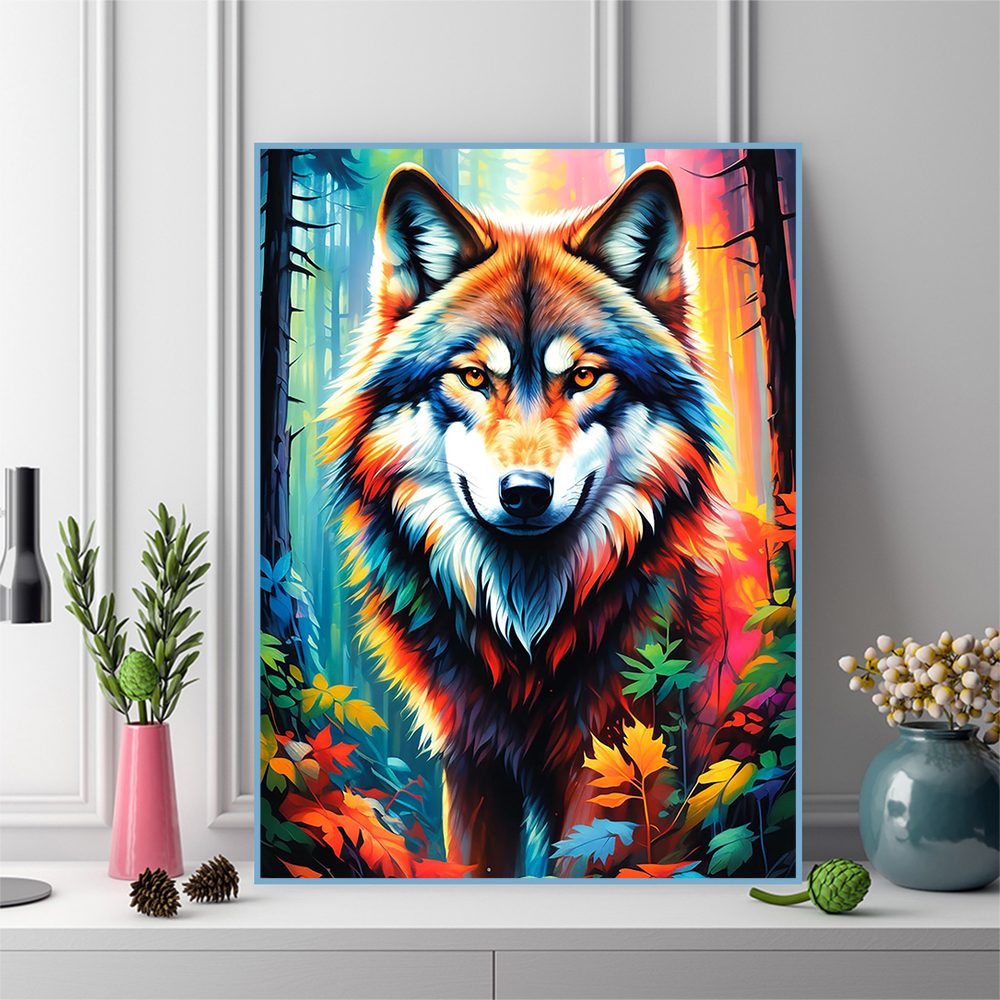 Wolf Diamond Embroidery Animal - Resin Craft For Beginners incelemesi ve fiyatı