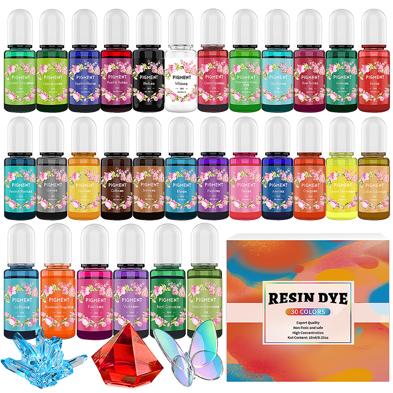 DIY Epoxy Resin Pigment Kit Ca - Resin Pigment Set incelemesi ve fiyatı