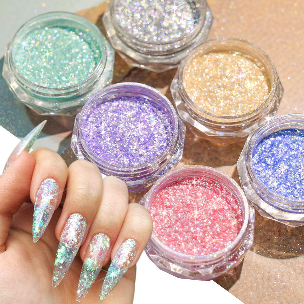 Super Shiny Gold Opal Nail Pow - Gold Foil Flakes incelemesi ve fiyatı