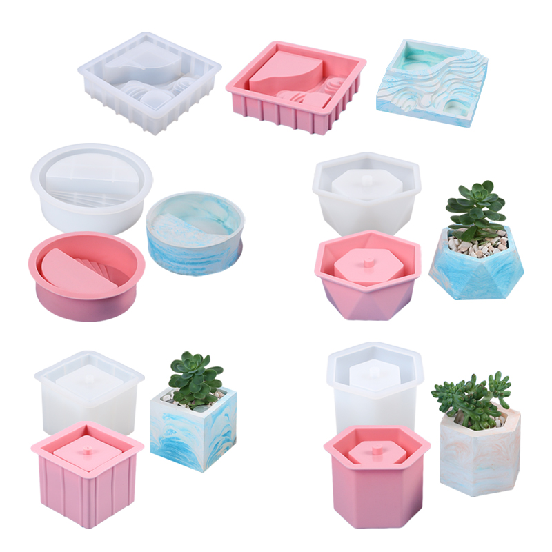 Succulent Flowerpot Silicone M - Coaster Mold Round incelemesi ve fiyatı