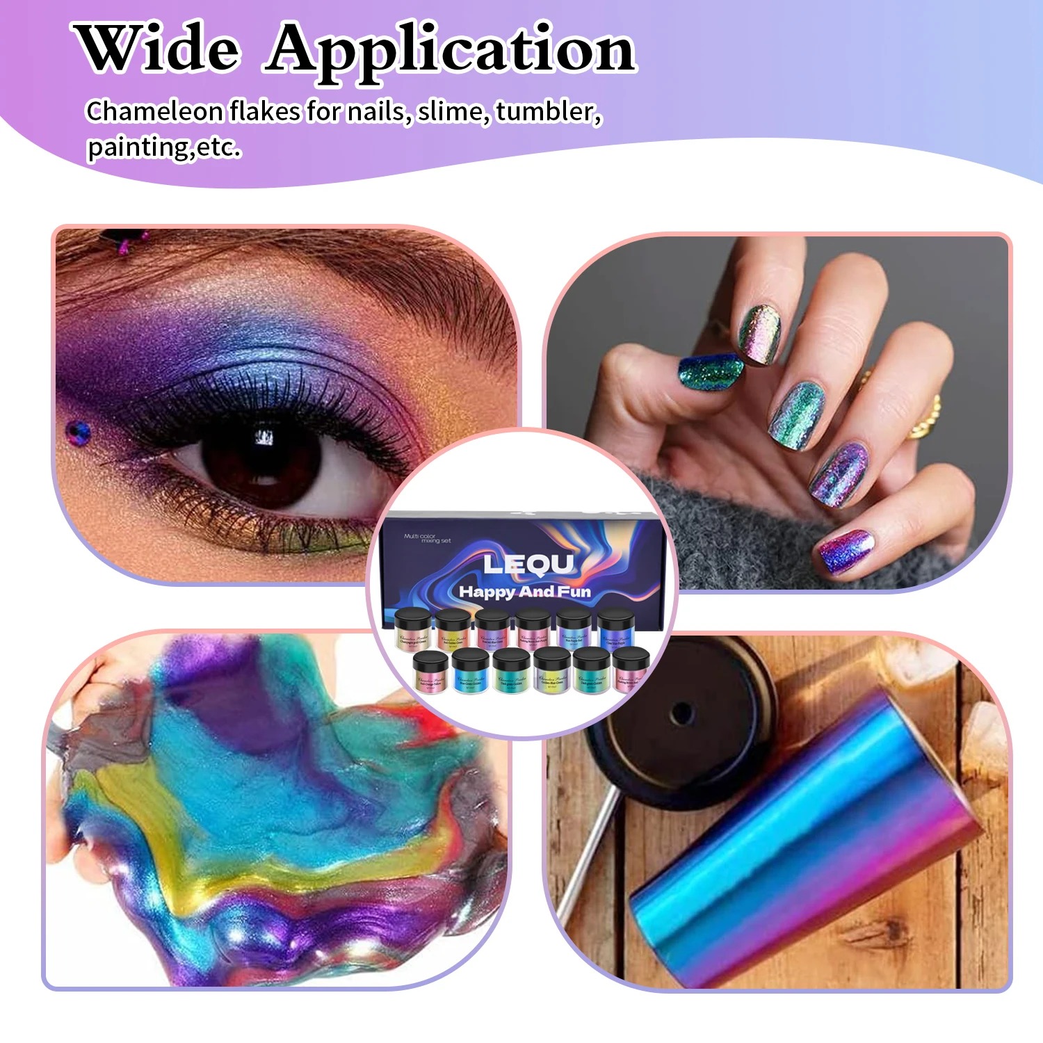 A set of chameleon pink nail c - Resin Pigment Set incelemesi ve fiyatı