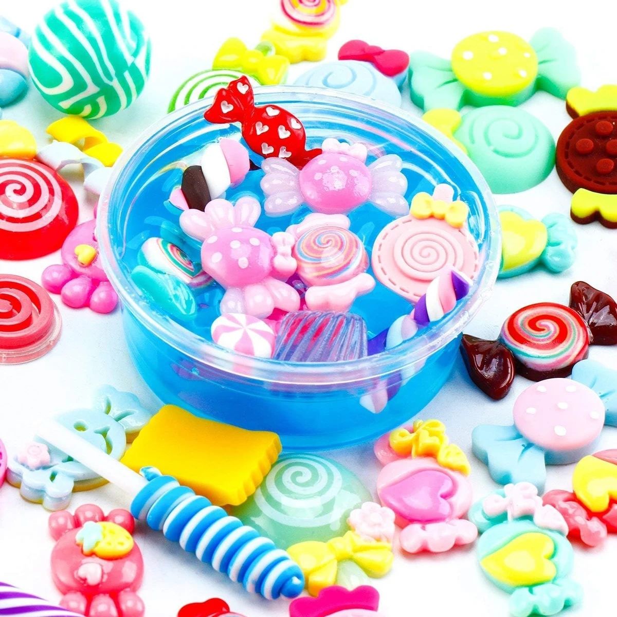 30pcs Random Candy Slime Charm - Resin Crafts incelemesi ve fiyatı