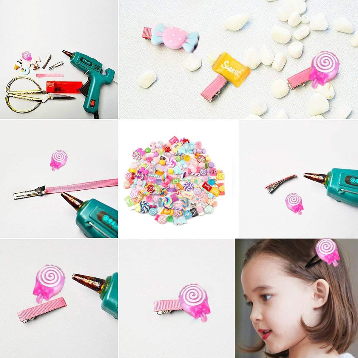 30pcs Random Candy Slime Charm - Resin Crafts incelemesi ve fiyatı