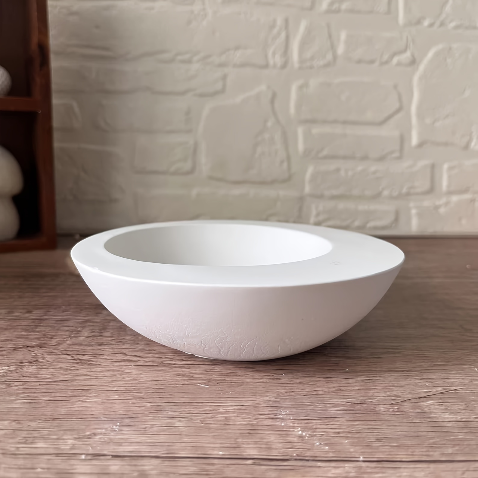 1pc Irregular Round Bowl-Shape - Coaster Mold Round incelemesi ve fiyatı