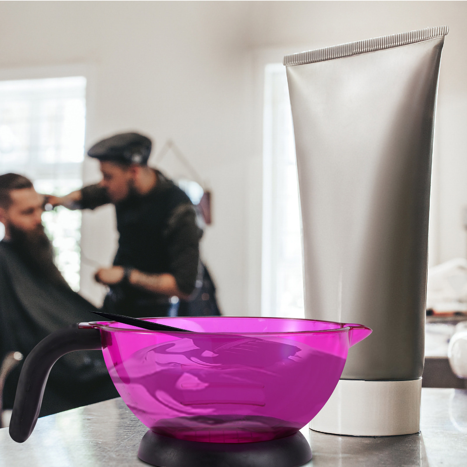 1Pcs Hair Coloring Silicone Bo - Mixing Cup Silicone incelemesi ve fiyatı