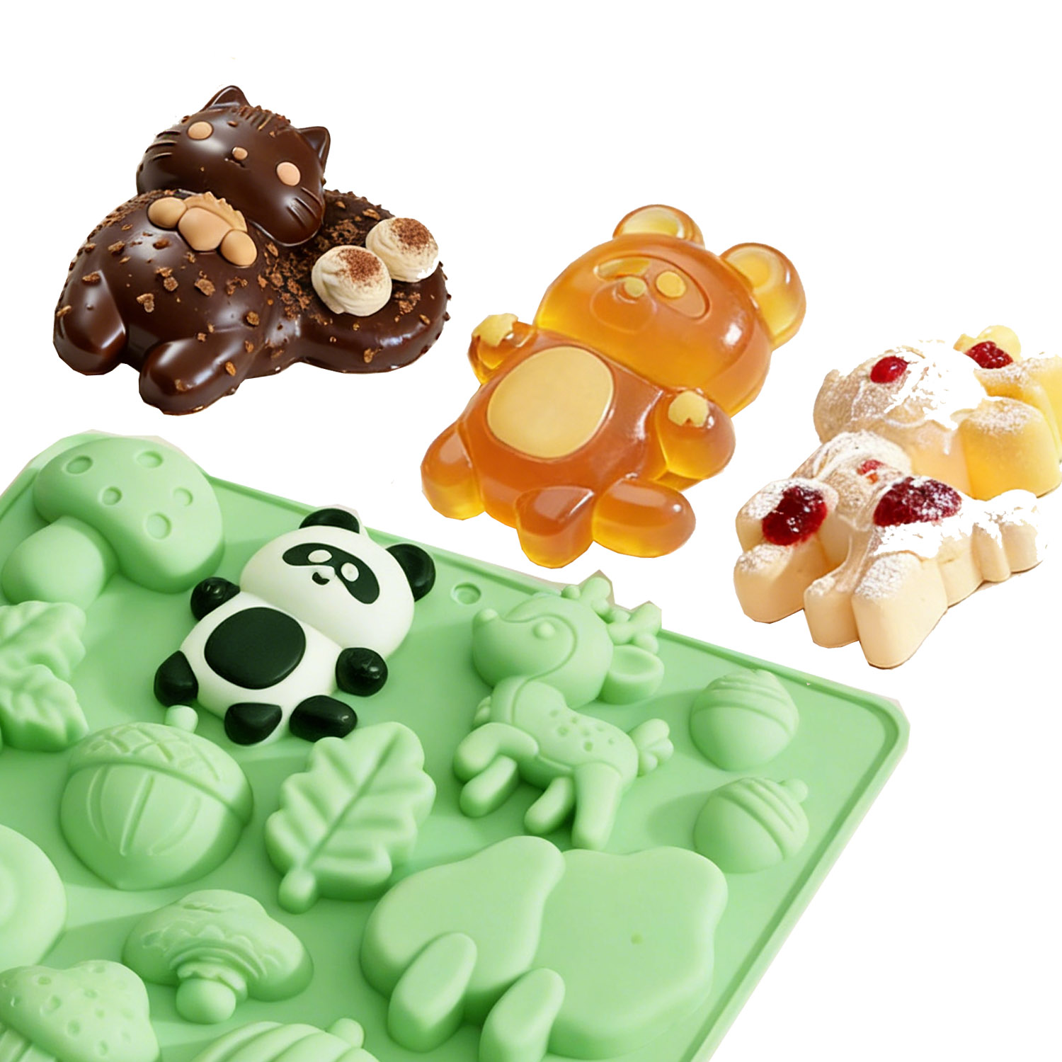 1 Silicone Cake Mold in the Sh - Resin Craft Projects incelemesi ve fiyatı