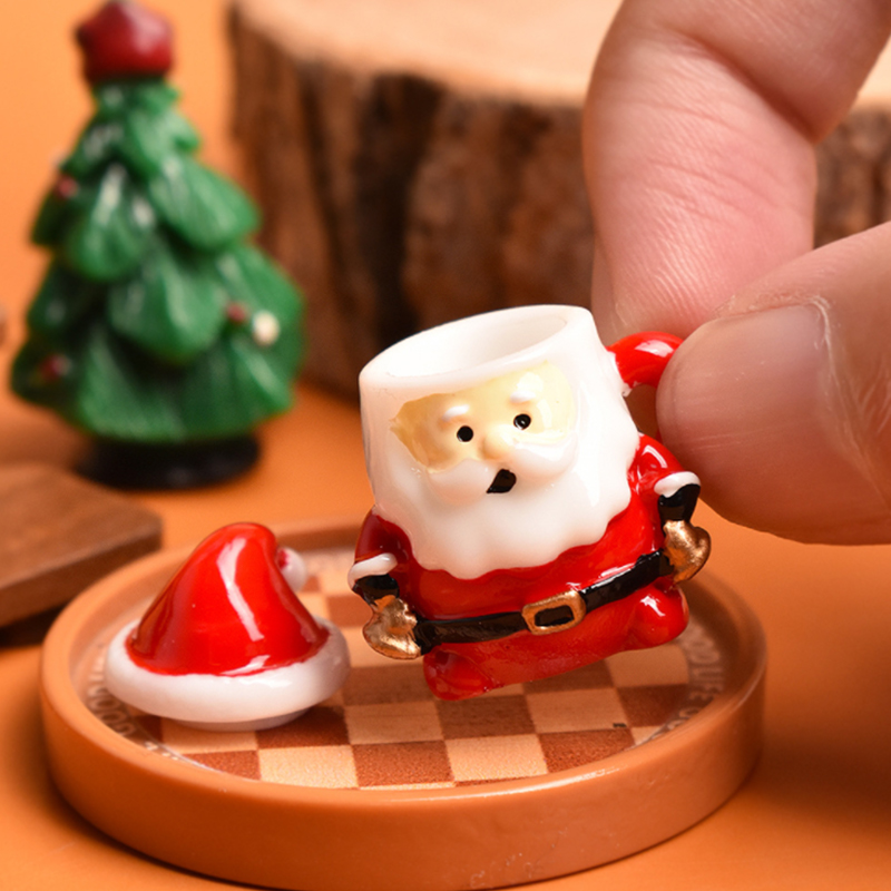 Mini Santa Teacup Ornament - R - Resin Crafts incelemesi ve fiyatı