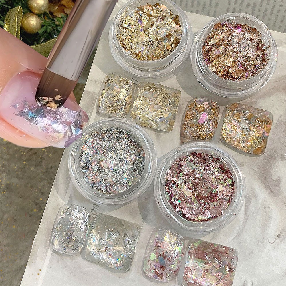 4jars Sparkly Gold Silver Foil - Gold Foil Flakes incelemesi ve fiyatı