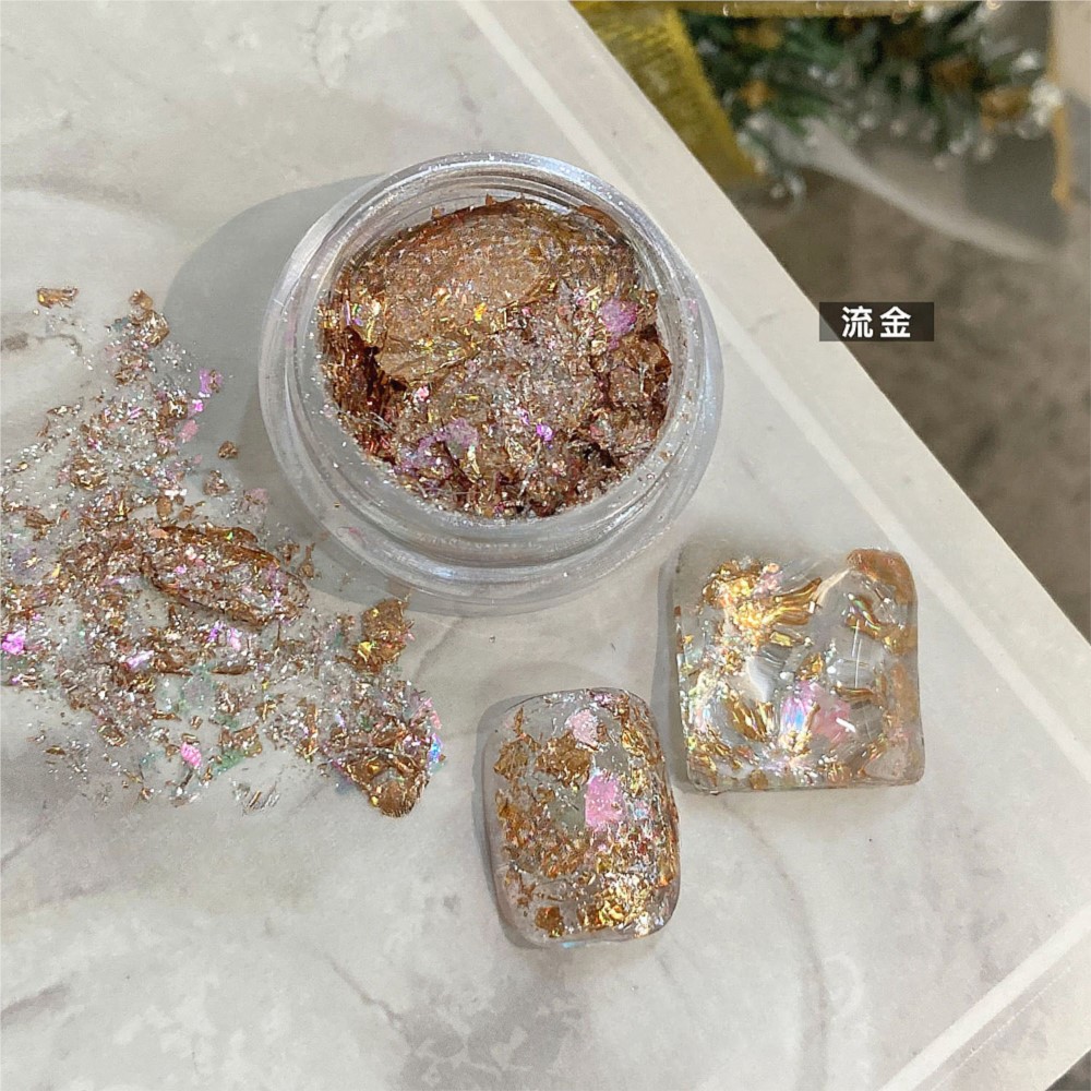 4jars Sparkly Gold Silver Foil - Gold Foil Flakes incelemesi ve fiyatı