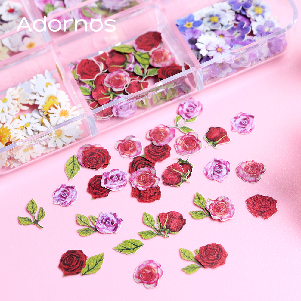 6 Grids Flowers Wood Pulp Chip - Resin Craft Ideas incelemesi ve fiyatı