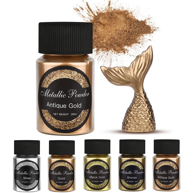 20 Ml Shimmer Metallic Gold Si - Resin Pigment Set incelemesi ve fiyatı