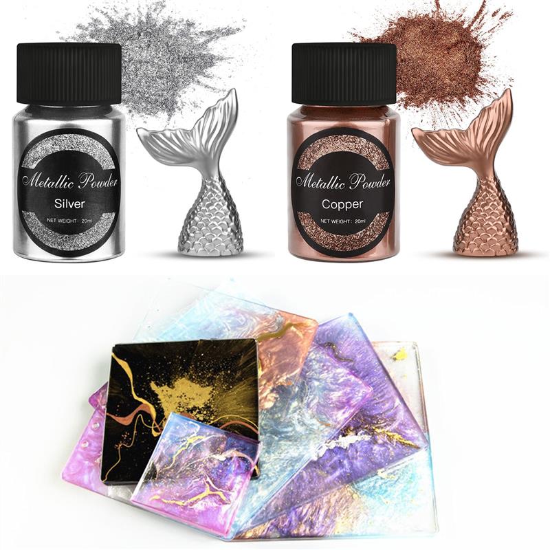 20 Ml Shimmer Metallic Gold Si - Resin Pigment Set incelemesi ve fiyatı