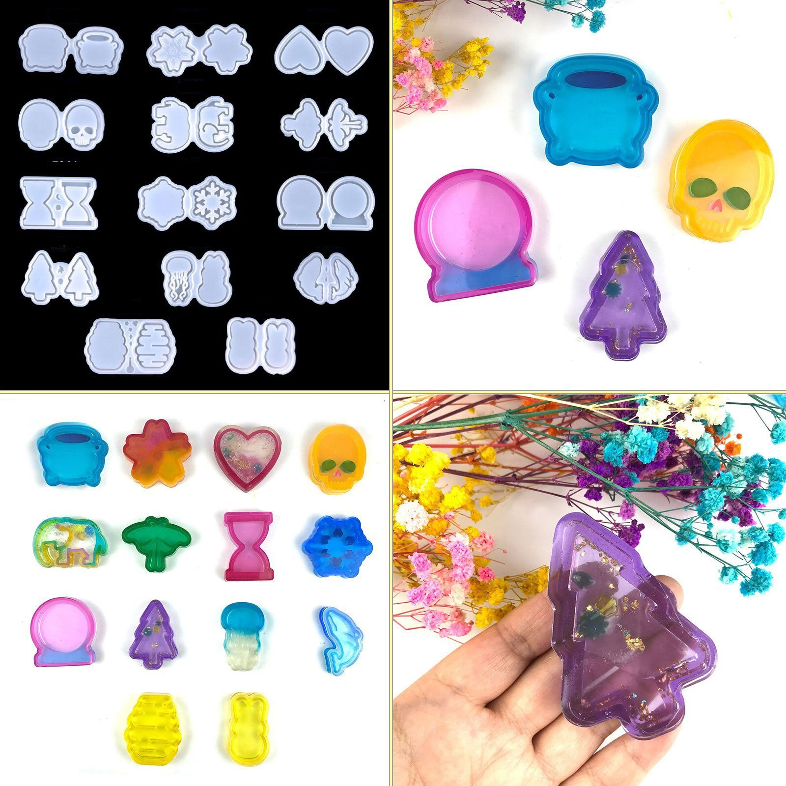 DIY Shaker Mold Silicone Epoxy - Resin Ocean Wave Mold incelemesi ve fiyatı