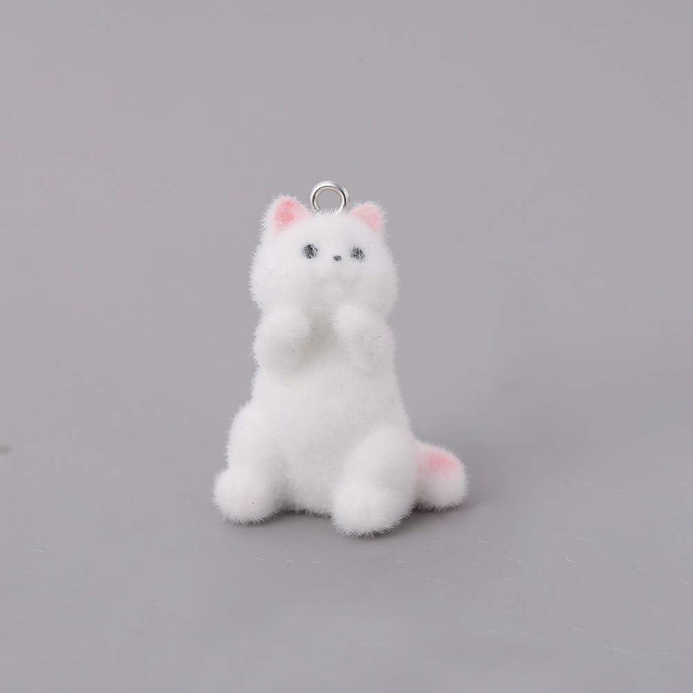 2pcs Flocking Little Cat Resin - Resin Craft Projects incelemesi ve fiyatı