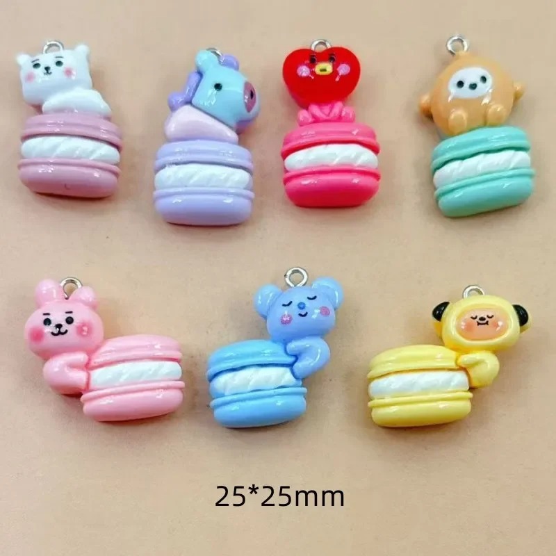 10pcs Mixed Cartoon Resin Char - Resin Crafts Diy incelemesi ve fiyatı