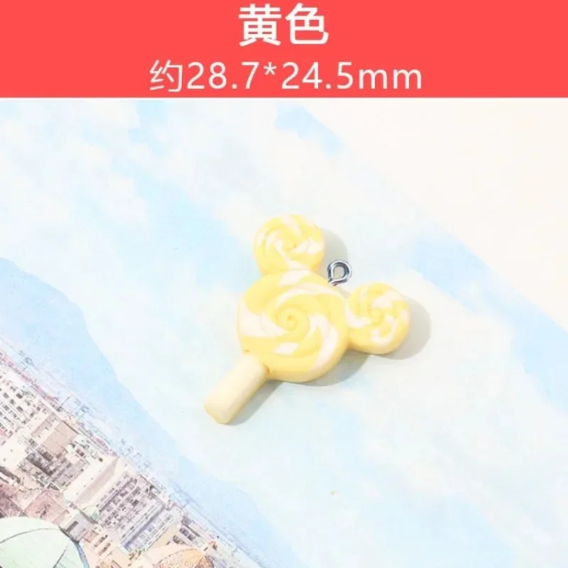 10Pcs Kawaii Mouse Lollipop Re - Resin Crafts Diy incelemesi ve fiyatı